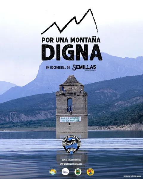 Cartel del documental Por una Montaña Digna